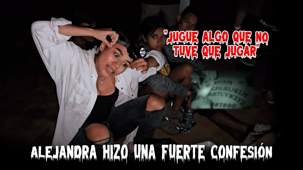 Alejandra hizo algo que no debió hacer. 