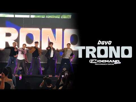 #BGYO | "Trono" Performance Fancam | #BGYO_OnDemandEPLaunch at SM MOA Music Hall