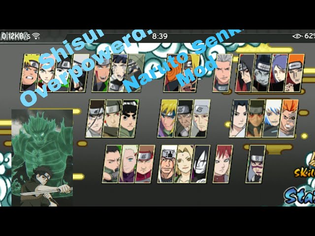 Naruto Senki Mod || Shisui OverPowered By MarcPH Official class=