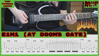 Download lagu DOOM Theme || E1M1 (At Doom's Gate) || Guitar Tab || Tutorial || Lesson