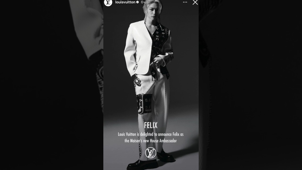 Stray Kids' Felix is Louis Vuitton's latest House Ambassador