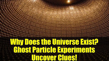 Why Does the Universe Exist? Ghost Particle Experiments Uncover Clues!
