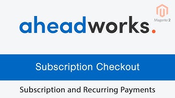 Checkout process - Subscription and Recurring Payments for Magento 2 by Aheadworks