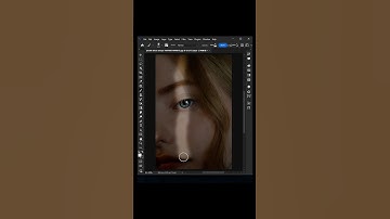 Light ray effect in Photoshop | #shorts #photoshop