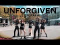 Kpop in public  one take le sserafim  unforgiven  dance cover by kbs dance team