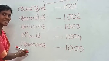 Std 4 Maths Unit 1 Class 03 White Board SLD