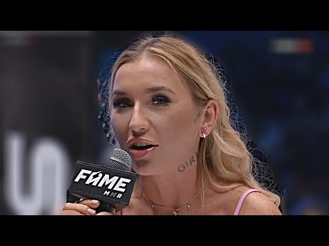 MARTA LINKIEWICZ WESZŁA DO OKTAGONU NA FAME MMA 5!! *wyzwała przeciwniczkę*🔥