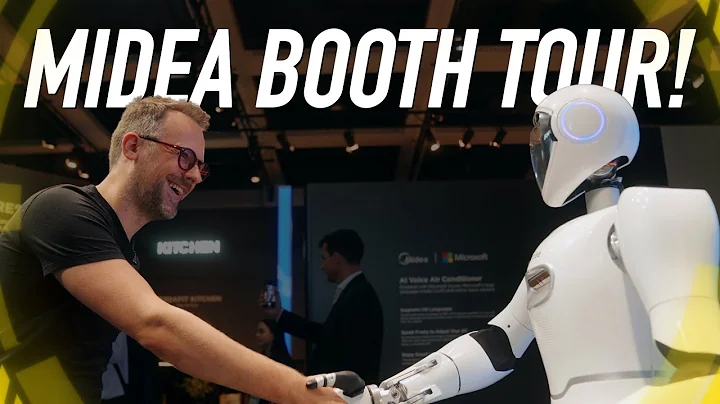 We toured Midea's HUGE and AMAZING booth at IFA 2025!