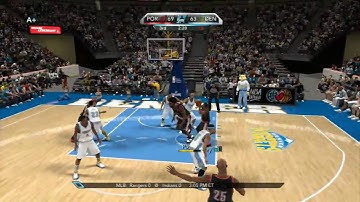 NBA 2K10 My Player Playoffs - Blazers vs Nuggets Game 4 (Part 2 of 2)