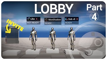 Steam Lobby / Party - Part 4/4 - Unreal Engine 5 Tutorial [UE5]