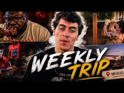 Weekly Trip- It’s Always a Good Week. (TRAVEL, STUDIO, FOOD REVIEWS, WORKOUTS.)