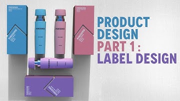 Creating A Minimal Perfume Packaging Tutorial, Part1: Designing Labels