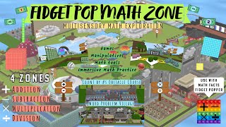 Fidget Pop Math Zone 🫧Multisensory Math Exploration - Radecki Literacy Playgrounds on KoalaGo