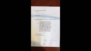 AICE Physics Paper 2 Worked Example Waves