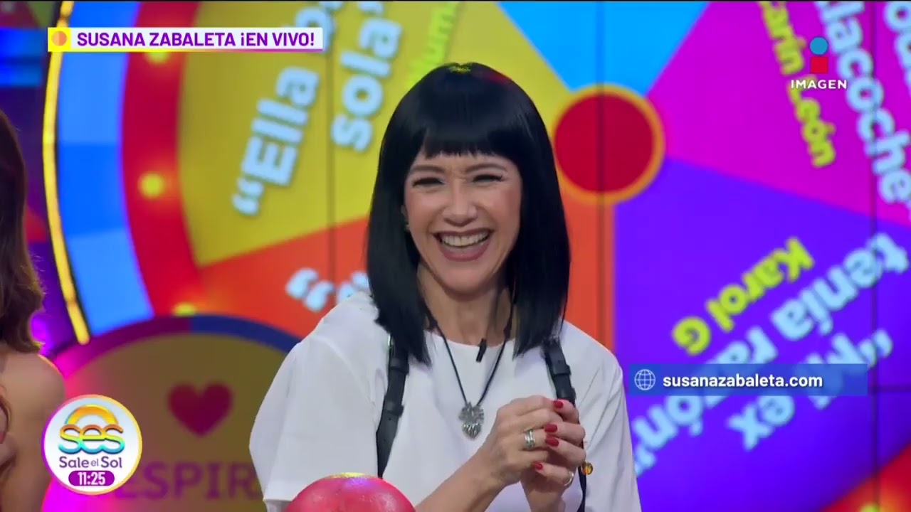 Susana Zabaleta CANTA muy a su estilo canciones de Bad Bunny, Carin León y Karol G | Sale el Sol