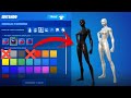 COMO USAR TODA BLANCA Y TODA NEGRA SKIN SUPERHEROE EN FORTNITE CAPITULO 3 TEMP.1 EN 2022