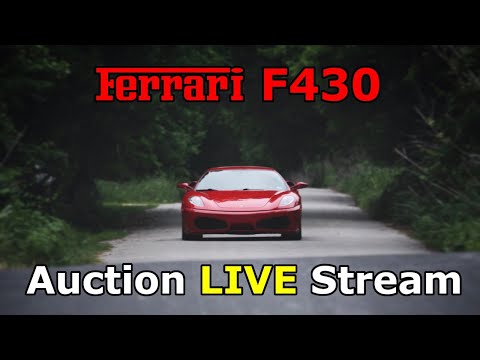 ferrari-f430-auction-conclusion-live-stream