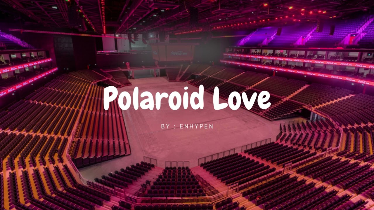 polaroid love by enhypen but you're in an empty arena [ use earphones ]🎧🎶