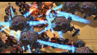 NUUUUUUKES - HyperONE (T) vs mago (Z) on Eternal Empire - StarCraft 2 - 2021