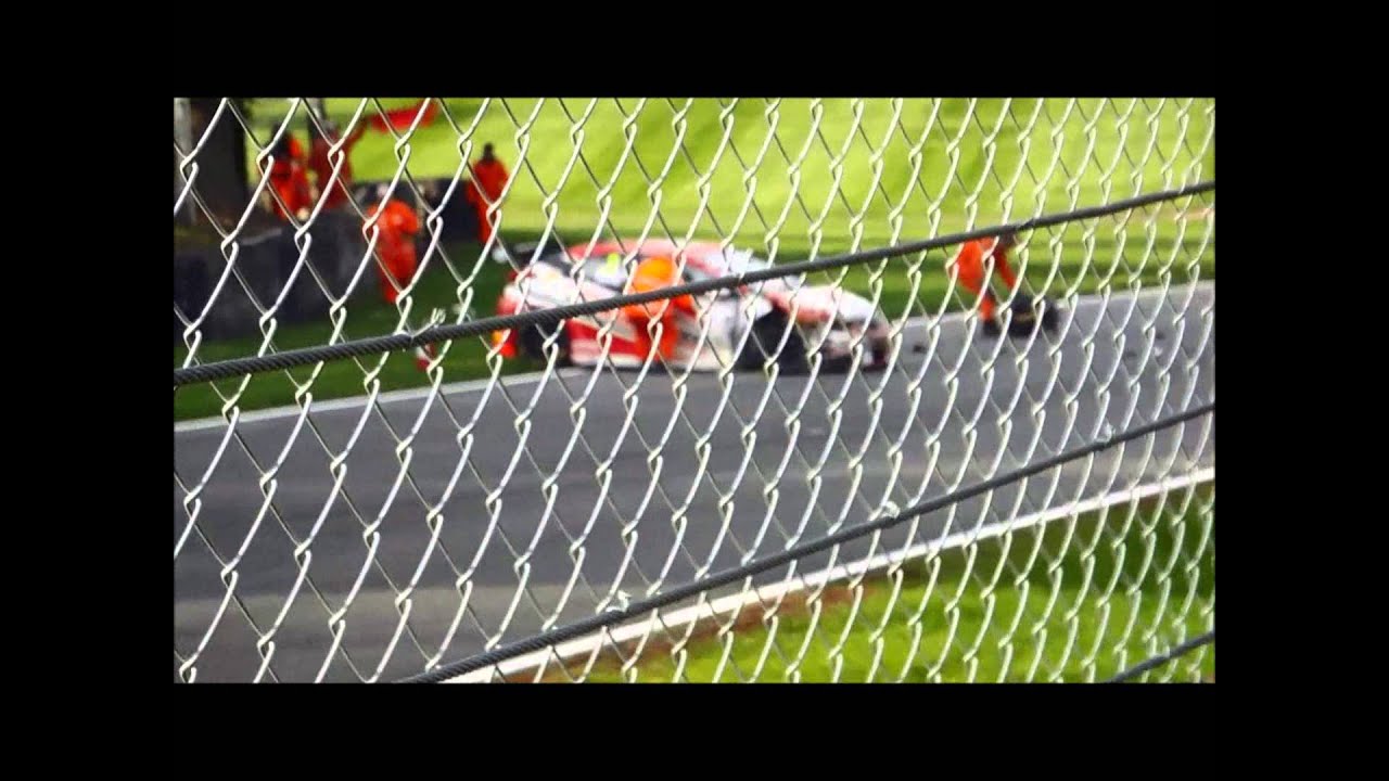 Matt Neal Crash- BTCC Brands Hatch GP 2013 Qualifying