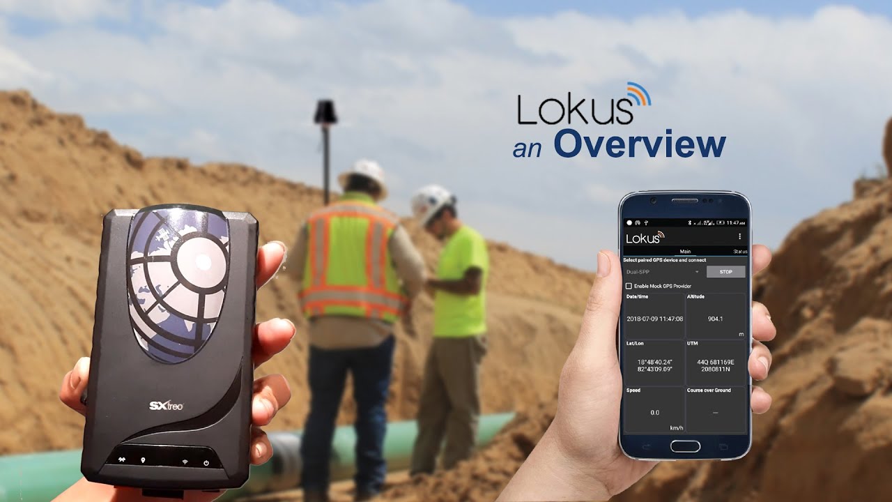 Lokus Bluetooth GNSS Receiver - Overview
