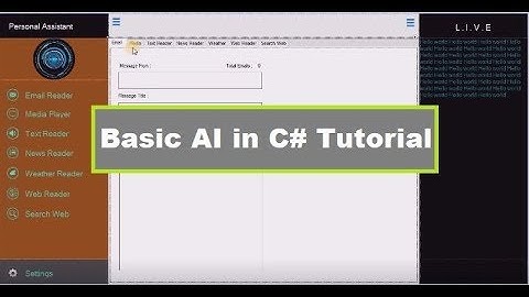 Basic AI in c# How To Install IDE For Project tutorial lesson 2