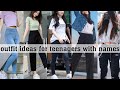 Outfit ideas for teenagers with namesthe trendy girl