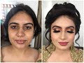 Full Engagement Airbrush Makeup by Parul Garg with HUDA Beauty Rose Gold Palette