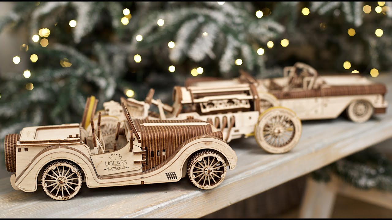 Best Wooden Car Models from UGears YouTube