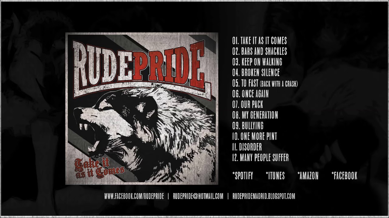 ⁣Rude Pride - Take It as It Comes [FULL ALBUM] 2017