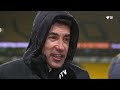 Lage reacts to victory over Leicester in difficult conditions