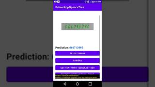 Android App to Recognize Handwriting Numbers using OpenCV and Machine Learning (CNN) screenshot 5
