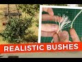 Modelling realistic bushes - model scenery tutorial #2