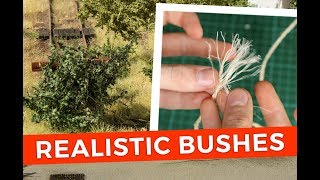 Modelling realistic bushes - model scenery tutorial #2
