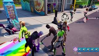 Fortnite - Destroying Toxic People In Party Royale [HD]