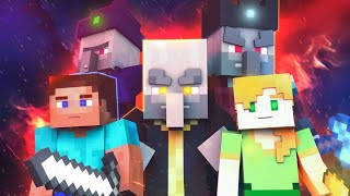 VILLAGER VS PILLAGER LIFE - Season 1 (Minecraft Animation)#minecraft #animation #