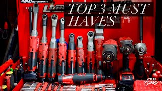 TOP 3 MUST HAVE MILWAUKEE TOOLS