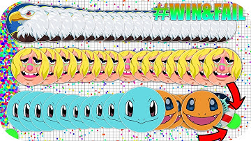 LONGEST TRIPLE LINESPLIT FAIL EVER?! LEGENDARY WINS AND FAILS! AGAR.IO FUNNY FAILS & AWESOME WINS!!