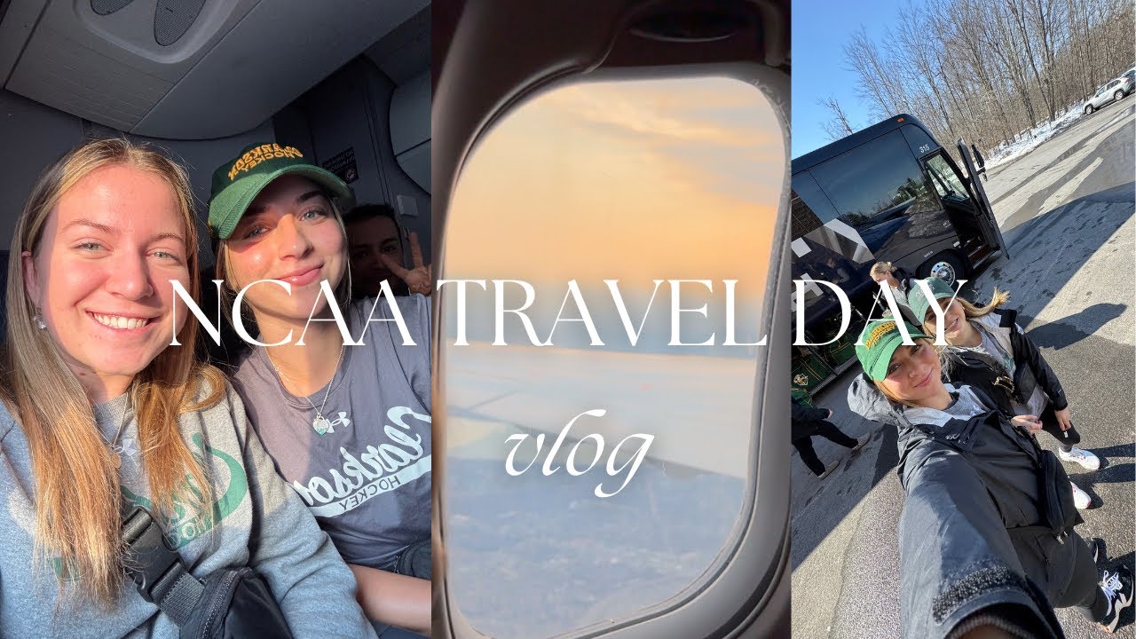 NCAA Ice Hockey Tournament Travel Day - Clarkson GK