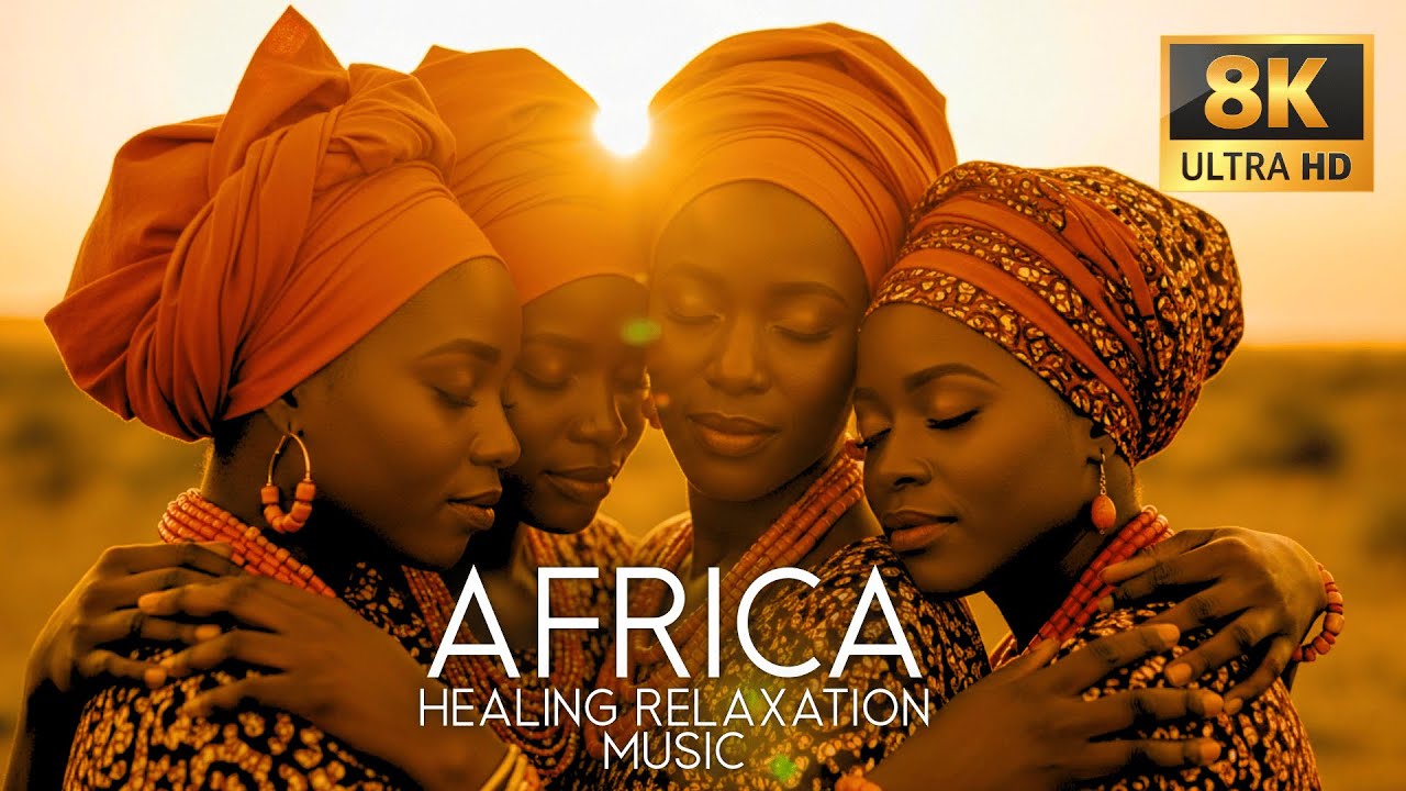 Relaxing African Background Music - Relaxing Vocal Harmonies - for Peace & Deep Relaxation