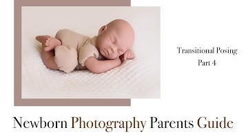 Newborn Photography Transitional Posing, Pose 4 Transition to the tummy 