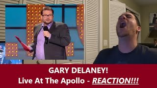 Americans React | GARU DELANEY | Live At The Apollo | REACTION