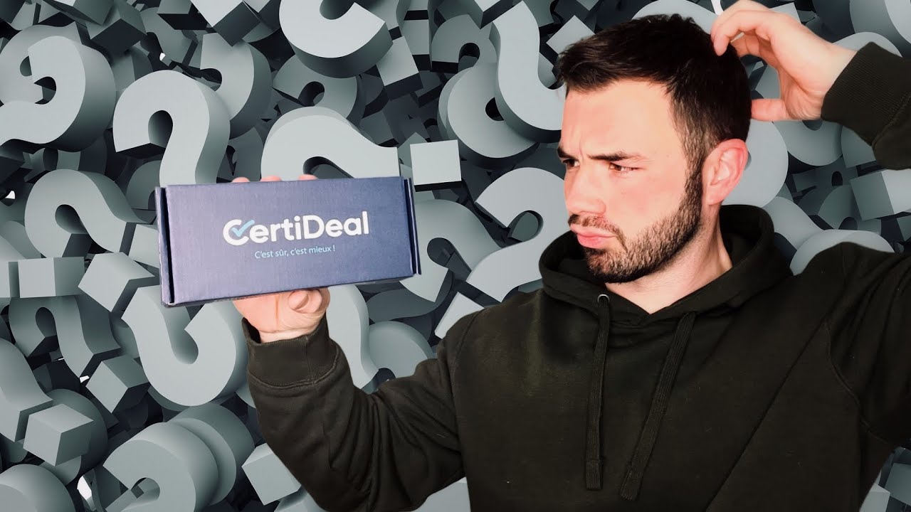 Je reçois un iPhone reconditionné par Certideal et garanti 24 mois !