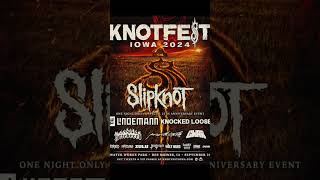 BREAKING NEWS!Knotfest Iowa 2024 Books Slipknot, Till Lindemann (Rammstein), Knocked Loose, and more