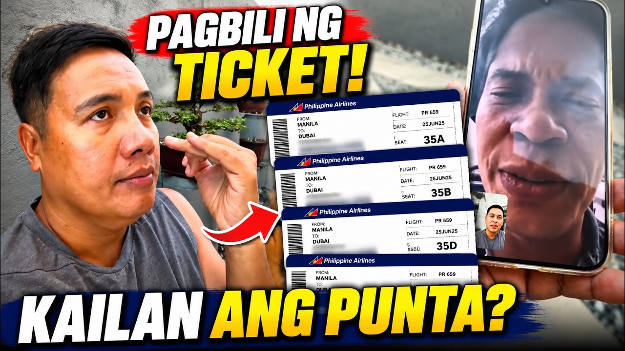 PAGBILI NG TICKET!!KELAN ANG PUNTA?