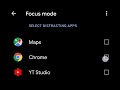 How to use focus mode to stop distracting apps on Android 10 phone