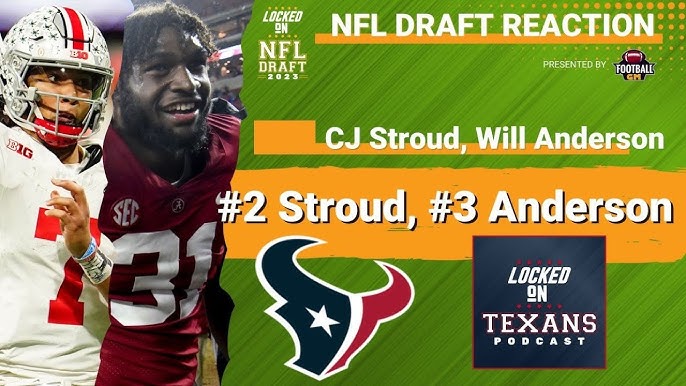 Reacting to the Houston Texans DRAFTING BOTH CJ Stroud & Will Anderson! 