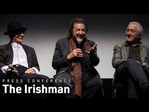 Martin Scorsese, Robert De Niro, Al Pacino & Joe Pesci on The Irishman | NYFF57