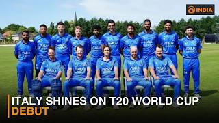 إيطاليا تتألق في أول ظهور لها في كأس العالم T20 screenshot 1