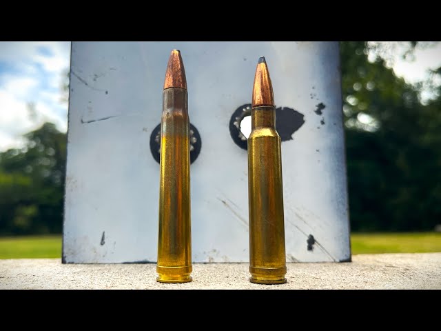 338 Win Mag vs 375 H&H: Surprising Results On Steel class=